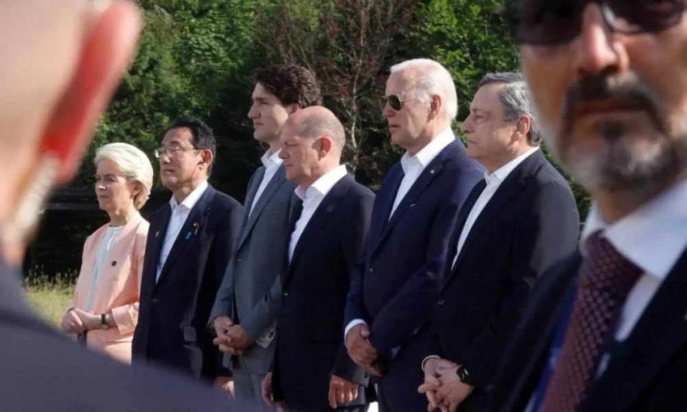 Σύνοδος G7: Στήριξη σε Ουκρανία, πίεση σε Ρωσία με νέες κυρώσεις και σχέδιο 600 δισ. δολαρίων
